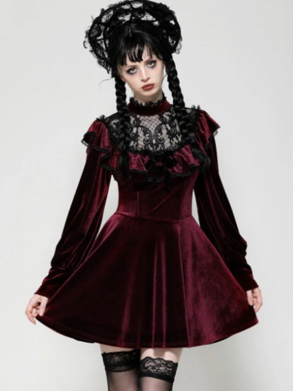 Blood Doll Mini Gothic Lolita Dress